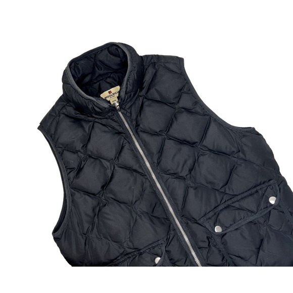 Woolrich Women's Size Medium Quilted Black Puffer Down Vest - Picture 3 of 7